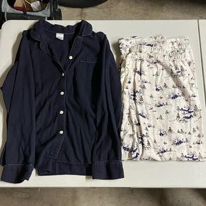 Lands’ End Christmas Pajama Set